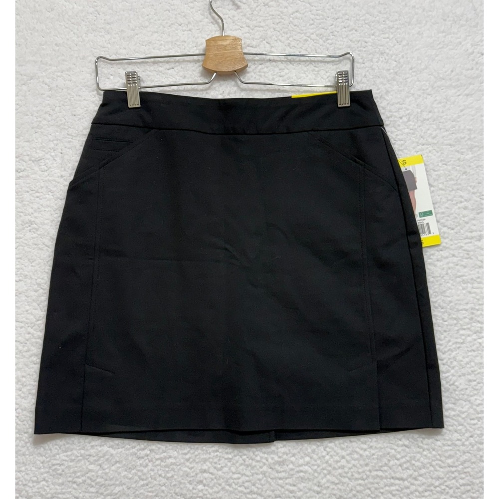 SC & CO Women's Black‎ Tummy Control Skirt with Built-in Shorts Size S NWT